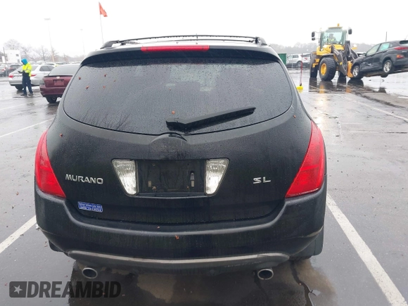 2004 Nissan Murano SL with VIN JN8AZ08TX4W228085, listed as a IAAI auction lot 41965036 with 180,547 mi miles and . Bid and sale history available at DreamBid. Image 16.