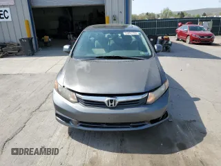 2012 Honda Civic EX with VIN 2HGFB2F83CH311453, listed as a Copart auction lot 55051765 with 242,944 mi miles and Salvage Title. Bid and sale history available at DreamBid. Image 5.