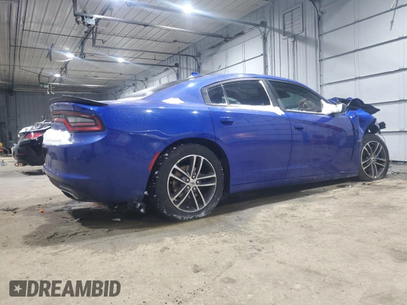 2018 Dodge Charger GT with VIN 2C3CDXJG6JH283348, listed as a Copart auction lot 89108315 with 152,268 mi miles and Salvage Title. Bid and sale history available at carsss.com. Image 3.