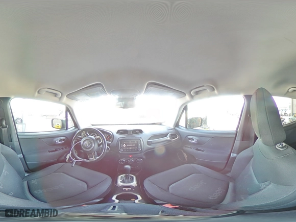 2017 Jeep Renegade Latitude with VIN ZACCJABB3HPG16179, listed as a Copart auction lot 53154935 with 101,314 mi miles and Salvage Title. Bid and sale history available at carsss.com. Image 16.