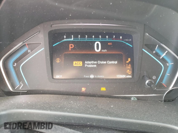 2020 Honda Odyssey Elite with VIN 5FNRL6H95LB012171, listed as a Copart auction lot 48786695 with 133,604 mi miles and Salvage Title. Bid and sale history available at DreamBid. Image 9.