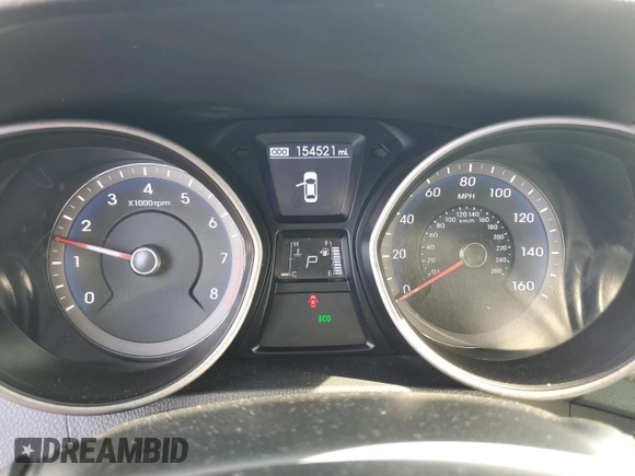 2017 Hyundai Elantra GT with VIN KMHD35LH5HU350005, listed as a Copart auction lot 66673444 with 154,521 mi miles and Salvage Title. Bid and sale history available at carsss.com. Image 9.
