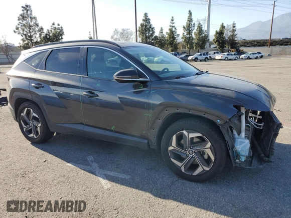 2022 Hyundai Tucson Limited with VIN 5NMJE3AE9NH013662, listed as a Copart auction lot 47744465 with 58,311 mi miles and Salvage Title. Bid and sale history available at carsss.com. Image 4.