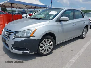 2014 Nissan Sentra SV with VIN 3N1AB7AP1EY330183, listed as a IAAI auction lot 42669962 with 149,861 mi miles and . Bid and sale history available at DreamBid. Image 2.