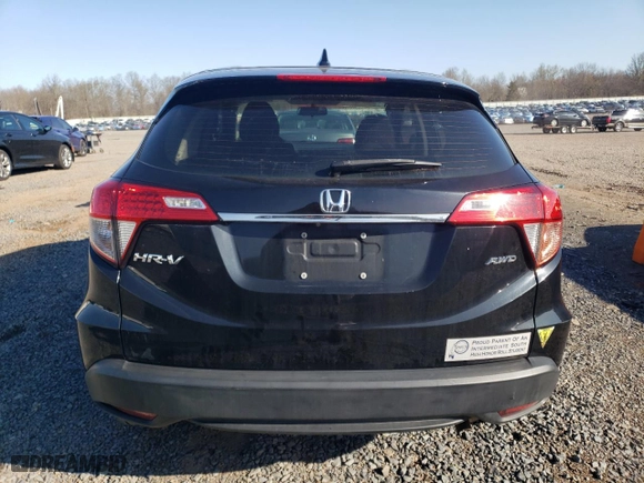 2019 Honda HR-V LX with VIN 3CZRU6H3XKG732660, listed as a Copart auction lot 52476615 with 284,189 mi miles and Clean Title. Bid and sale history available at carsss.com. Image 6.