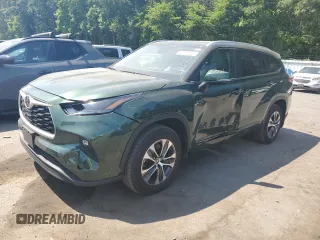 2024 Toyota Highlander LE with VIN 5TDKDRBH5RS539941, listed as a Copart auction lot 66312625 with 19,189 mi miles and Salvage title. Bid and sale history available at DreamBid. Image 1.