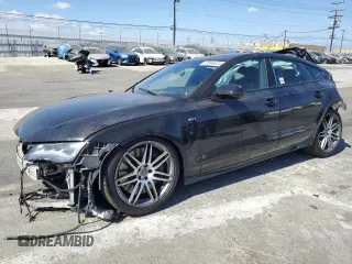 2014 Audi S7 Prestige with VIN WAUW2BFC8EN078647, listed as a Copart auction lot 72064824 with 0 mi miles and Salvage Title. Bid and sale history available at carsss.com. Image 1.