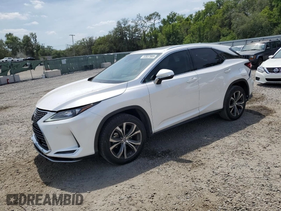 2020 Lexus RX 350 with VIN 2T2HZMAA2LC166971, listed as a Copart auction lot 53837805 with 49,150 mi miles and Non repairable. Bid and sale history available at DreamBid. Image 1.