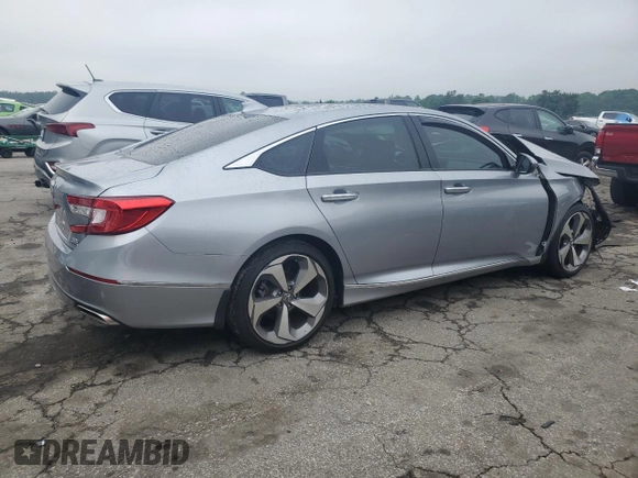 2020 Honda Accord Touring with VIN 1HGCV2F90LA031054, listed as a Copart auction lot 55806185 with 76,678 mi miles and Salvage title. Bid and sale history available at DreamBid. Image 3.