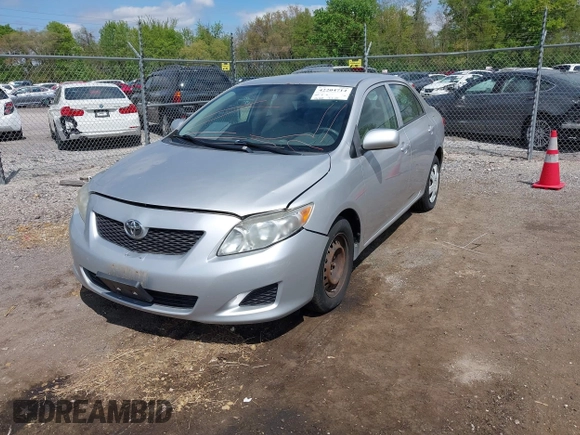 2009 Toyota Corolla with VIN 1NXBU40E49Z017630, listed as a IAAI auction lot 42204714 with 176,828 mi miles. Bid and sale history available at carsss.com. Image 2.