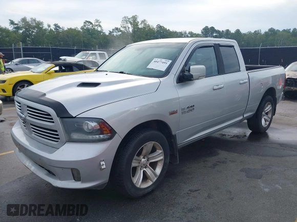 2015 Ram 1500 Sport with VIN 1C6RR7HT2FS545545, listed as a IAAI auction lot 40477491 with 231,239 mi miles and . Bid and sale history available at DreamBid. Image 2.