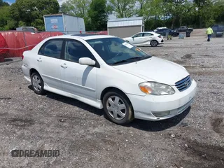 2003 Toyota Corolla CE with VIN 1NXBR32E73Z185570, listed as a IAAI auction lot 42201684 with 299,999 mi miles and . Bid and sale history available at DreamBid. Image 1.