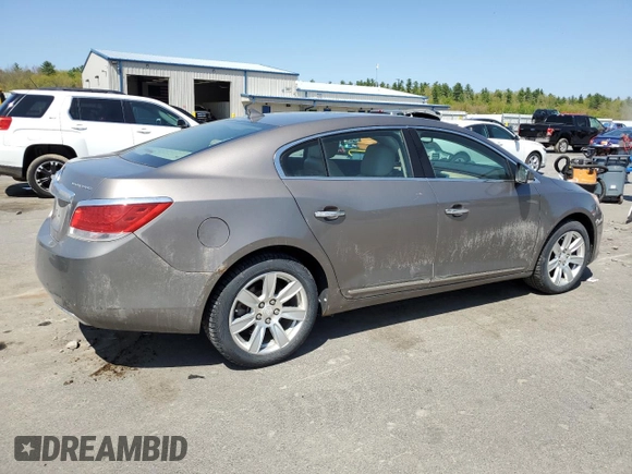 2012 Buick LaCrosse Leather with VIN 1G4GC5E34CF166430, listed as a Copart auction lot 56374875 with 31,334 mi miles and Salvage title. Bid and sale history available at DreamBid. Image 3.