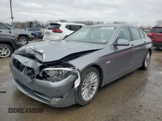 2013 BMW 5 Series 535i with VIN WBAFR7C58DC829173, listed as a Copart auction lot 45767075 with 242,524 mi miles and Salvage Title. Bid and sale history available at carsss.com. Image 1.
