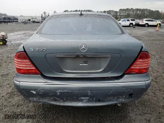 2006 Mercedes-Benz S-Class 3.7L with VIN WDBNF67JX6A483715, listed as a Copart auction lot 80073534 with 0 mi miles and Salvage Title. Bid and sale history available at carsss.com. Image 6.
