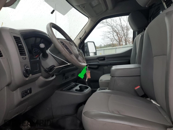 2021 Nissan NV SV with VIN 1N6AF0LY8MN800507, listed as a Copart auction lot 82896564 with 58,295 mi miles and Salvage Title. Bid and sale history available at carsss.com. Image 7.