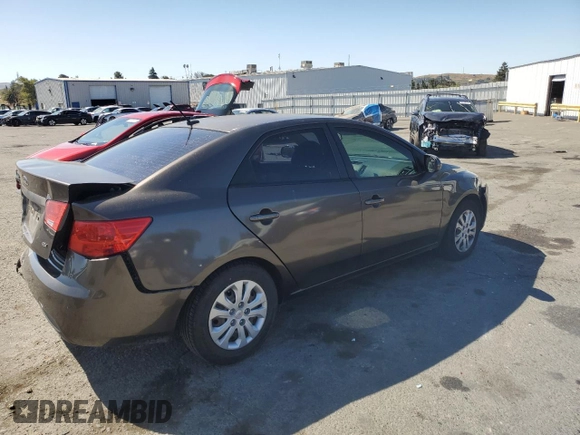 2012 Kia Forte EX with VIN KNAFU4A27C5564870, listed as a Copart auction lot 67554634 with 134,155 mi miles and Salvage Title. Bid and sale history available at carsss.com. Image 3.