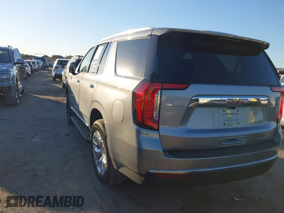 2024 GMC Yukon SLT with VIN 1GKS1BKD5RR174208, listed as a IAAI auction lot 41428788 with 12,346 mi miles. Bid and sale history available at carsss.com. Image 3.