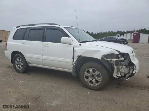 2006 Toyota Highlander with VIN JTEGP21A460121518, listed as a Copart auction lot 44243365 with 280,399 mi miles and Salvage Title. Bid and sale history available at carsss.com. Image 4.