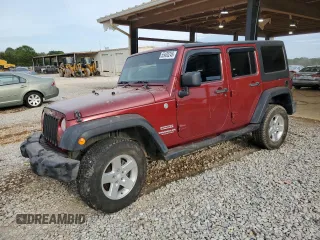 2013 Jeep Wrangler Unlimited Sport z VIN 1C4BJWDGXDL548947, wystawiony jako Copart lot #55430245 z przebiegiem 161 109 mil mil oraz Szkody całkowita. Historia ofert i sprzedaży dostępna na DreamBid. Obrazek 1.