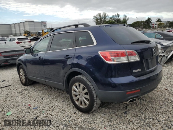 2008 Mazda CX-9 Grand Touring with VIN JM3TB28A980159005, listed as a Copart auction lot 88554175 with 121,479 mi miles and Salvage Title. Bid and sale history available at carsss.com. Image 2.
