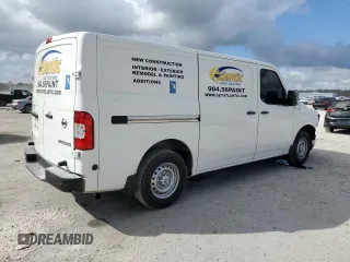 2021 Nissan NV Cargo SV z VIN 1N6BF0KY0MN809580, wystawiony jako Copart lot #78304714 z przebiegiem 61 689 mil mil oraz Szkoda całkowita • Salvage title. Historia ofert i sprzedaży dostępna na DreamBid. Obrazek 3.