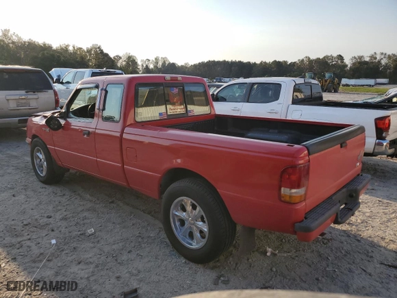 1996 Ford Ranger XLT with VIN 1FTCR14X9TPB07785, listed as a Copart auction lot 75954684 with 139,897 mi miles and Salvage Title. Bid and sale history available at carsss.com. Image 2.