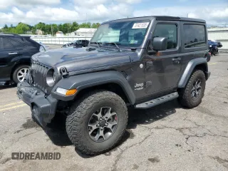 2019 Jeep Wrangler Sport S z VIN 1C4HJXAN2KW609433, wystawiony jako Copart lot #57421535 z przebiegiem 51 287 mil mil oraz Szkoda całkowita • Salvage title. Historia ofert i sprzedaży dostępna na DreamBid. Obrazek 1.