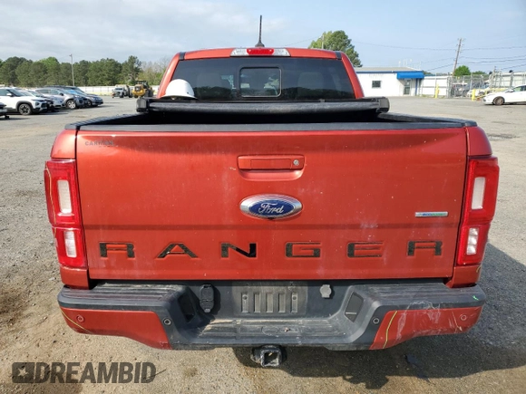 2019 Ford Ranger XL with VIN 1FTER4FH1KLA91958, listed as a Copart auction lot 51321035 with 64,249 mi miles and Salvage title. Bid and sale history available at DreamBid. Image 6.