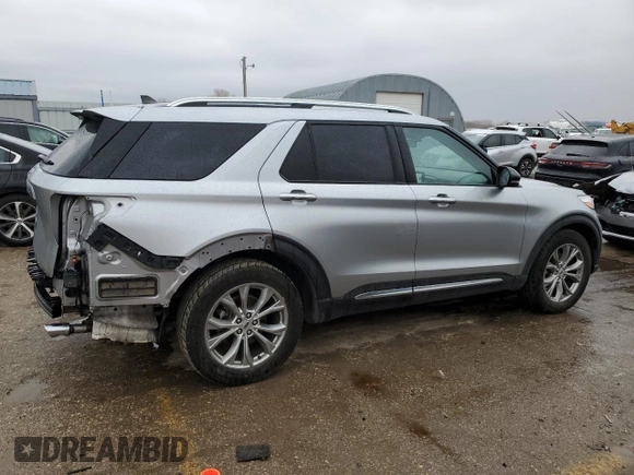 2021 Ford Explorer Limited с VIN 1FMSK7FH3MGA85756, выставлен на аукционе Copart как лот 47276695 с пробегом 76 220 миль миль и Списание • Salvage title. История ставок и продаж доступна на DreamBid. Изображение 3.