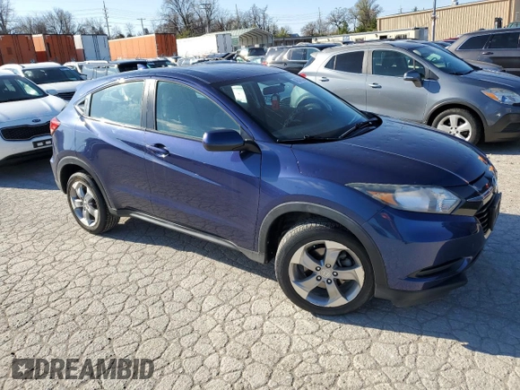2017 Honda HR-V LX with VIN 3CZRU6H39HG703594, listed as a Copart auction lot 48248624 with 99,608 mi miles and Salvage Title. Bid and sale history available at DreamBid. Image 4.