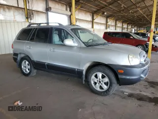 2006 Hyundai Santa Fe GLS with VIN KM8SC73D76U076450, listed as a Copart auction lot 80161354 with 153,966 mi miles and Clean Title. Bid and sale history available at carsss.com. Image 4.