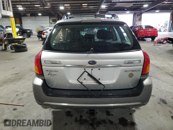 2007 Subaru Legacy Outback with VIN 4S4BP61C977310872, listed as a Copart auction lot 56053635 with Not provided miles and Non repairable. Bid and sale history available at DreamBid. Image 6.