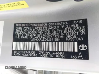 2016 Scion iM with VIN JTNKARJE2GJ511584, listed as a IAAI auction lot 42109309 with 70,831 mi miles and . Bid and sale history available at DreamBid. Image 9.
