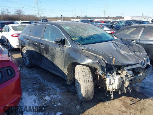 2013 Toyota Venza LE with VIN 4T3BA3BBXDU039511, listed as a IAAI auction lot 41325157 with Not Provided miles. Bid and sale history available at carsss.com. Image 1.