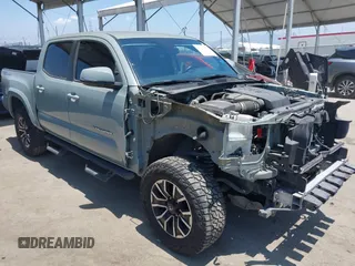 2022 Toyota Tacoma SR5 with VIN 3TMAZ5CN0NM165663, listed as a IAAI auction lot 42367593 with 104,814 mi miles and . Bid and sale history available at DreamBid. Image 1.