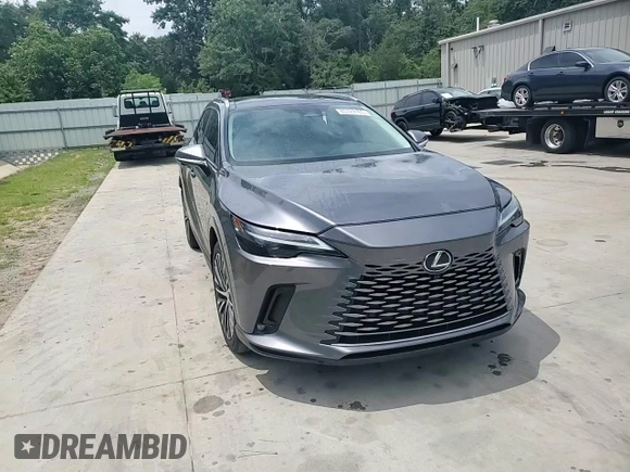 2023 Lexus RX 350 with VIN 2T2BAMBA8PC009995, listed as a Copart auction lot 60724165 with 25,227 mi miles and Salvage title. Bid and sale history available at DreamBid. Image 14.