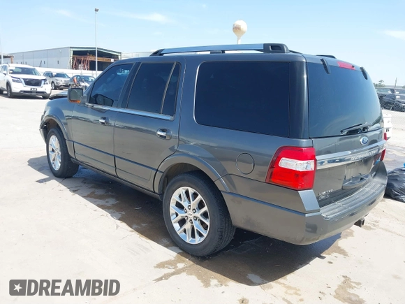 2015 Ford Expedition Limited with VIN 1FMJU1KT6FEF28199, listed as a IAAI auction lot 41770285 with 177,257 mi miles and . Bid and sale history available at DreamBid. Image 3.