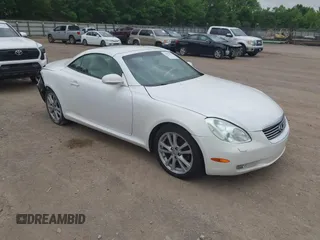 2002 Lexus SC 430 z VIN JTHFN48Y620016783, wystawiony jako IAAI lot #42274474 z przebiegiem 143 621 mil mil oraz . Historia ofert i sprzedaży dostępna na DreamBid. Obrazek 1.