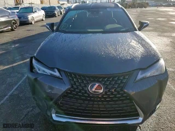 2022 Lexus UX with VIN JTHX3JBH7N2051987, listed as a Copart auction lot 66887832 with 3,687 mi miles. Bid and sale history available at carsss.com. Image 11.