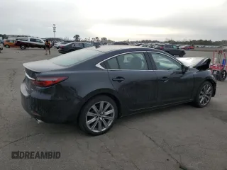 2019 Mazda 6 Grand Touring Reserve with VIN JM1GL1WY1K1503039, listed as a Copart auction lot 87935135 with 45,645 mi miles and Salvage Title. Bid and sale history available at DreamBid. Image 3.