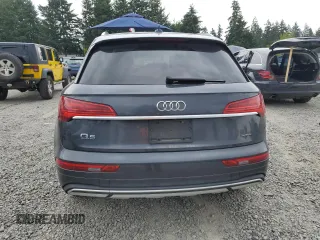 2021 Audi Q5 Premium with VIN WA1AAAFY3M2004889, listed as a Copart auction lot 56848775 with 84,071 mi miles and Salvage title. Bid and sale history available at DreamBid. Image 6.
