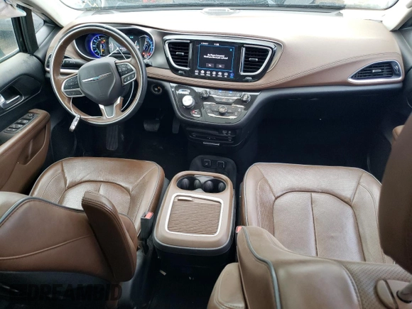 2018 Chrysler Pacifica Hybrid Limited with VIN 2C4RC1N7XJR230386, listed as a Copart auction lot 47252655 with 99,109 mi miles and Salvage title. Bid and sale history available at DreamBid. Image 8.