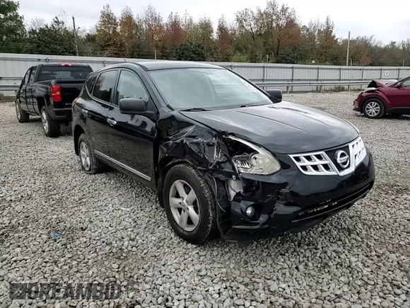 2012 Nissan Rogue S with VIN JN8AS5MT1CW277035, listed as a Copart auction lot 82364254 with 232,471 mi miles and Salvage Title. Bid and sale history available at carsss.com. Image 10.
