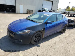 2013 Dodge Dart SXT with VIN 1C3CDFBA6DD301899, listed as a Copart auction lot 54591995 with 127,380 mi miles and Clean Title. Bid and sale history available at carsss.com. Image 1.