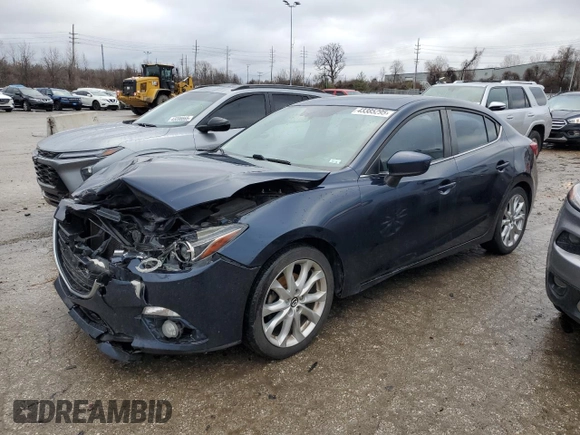 2015 Mazda 3 S Grand Touring with VIN JM1BM1W39F1236511, listed as a Copart auction lot 43385295 with 234,029 mi miles and Clean Title. Bid and sale history available at DreamBid. Image 1.