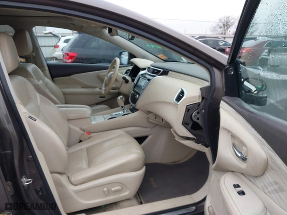 2015 Nissan Murano S with VIN 5N1AZ2MH6FN281959, listed as a IAAI auction lot 41413597 with 205,621 mi miles. Bid and sale history available at carsss.com. Image 5.