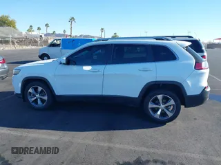 2020 Jeep Cherokee Limited with VIN 1C4PJLDBXLD536346, listed as a IAAI auction lot 41164017 with 35,057 mi miles. Bid and sale history available at carsss.com. Image 14.