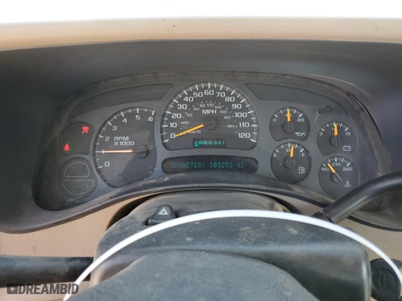 2004 Chevrolet Silverado 1500 LS with VIN 1GCEC14V54Z118877, listed as a Copart auction lot 74352114 with 103,253 mi miles and Salvage Title. Bid and sale history available at carsss.com. Image 9.