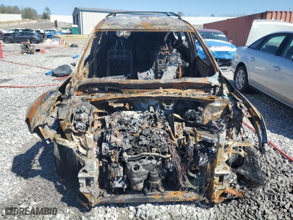 2020 Nissan Pathfinder S with VIN 5N1DR2AN9LC622057, listed as a Copart auction lot 48501545 with 0 mi miles and Non Repairable. Bid and sale history available at carsss.com. Image 5.